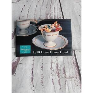 1999 Disney Cinderella GUS & JAQ Classics Collection Open House Event Pin Button